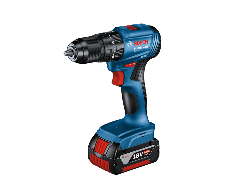 מברגה / מקדחה רוטטת נטענת בוש BOSCH GSB 185 LI