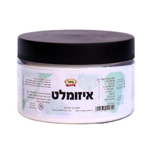 איזומלט להכנת קישוטים וניפוח מסוכרים 200 גרם