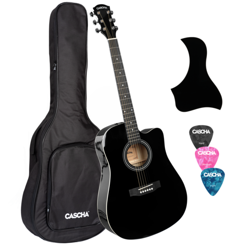גיטרה אקוסטית 4/4 צבע שחור SERIES ACOUSTIC GUITAR BLACK CGA100-BK