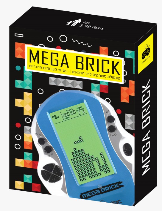 קונסולת המשחקים MEGA BRICK