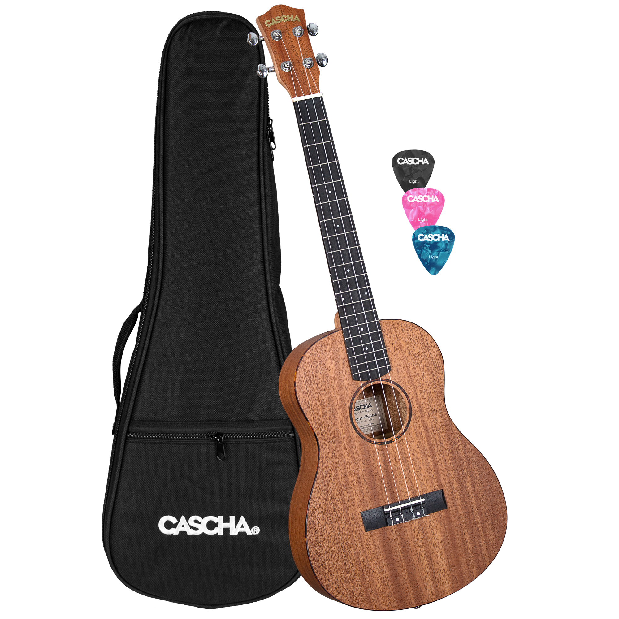יוקללה באריטון מהגוני CASCHA BARITONE UKULELE HH2243