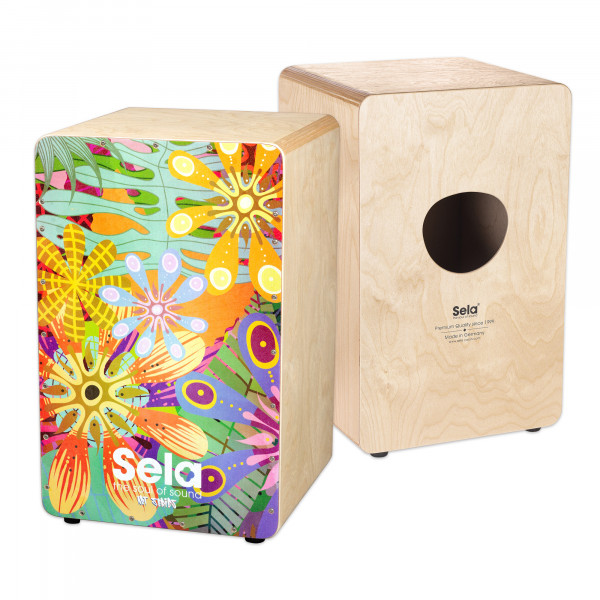 כחון SELA ART SERIES CAJON FLOWER POWER SE179