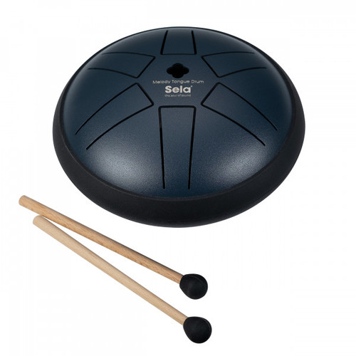 תוף לשונות בקוטר 5.5 אינץ בצבע כחול כהה SELA MELODY DRUM A5