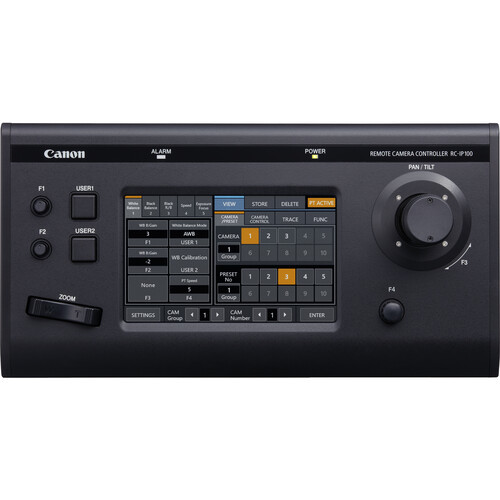 קונסולת שליטה למצלמות Canon RC-IP100 Touchscreen PTZ Controller