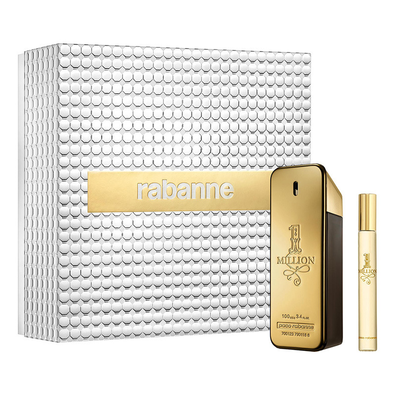 מארז לגבר פאקו רבאן PACO RABANNE 1 MILLION 100 ML E.D.T + 10ML