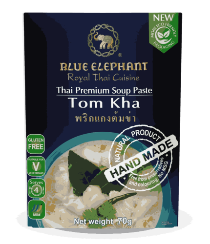 BLUE ELEPHANT -  מחית להכנת מרק טום קה 70 גרם (מתאים לצמחונים, ללא גלוטן)
