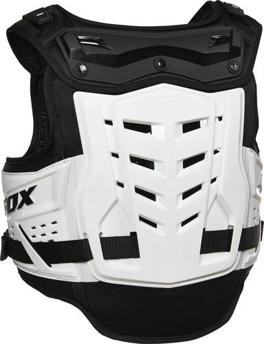 מגן חזה ילדים פוקס שחור / לבן - FOX RAPTOR YTH