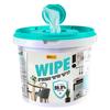 דלי מגבונים קומפקטי לניקוי וחיטוי משטחים FOCUS WIPE שייני