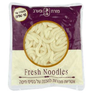 EAST & WEST - אטריות להכנה מהירה ע"ב חיטה עבות 200 גרם (כשר)