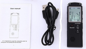 טייפ מנהלים מכשיר הקלטה זעיר USB מבית BRADOX