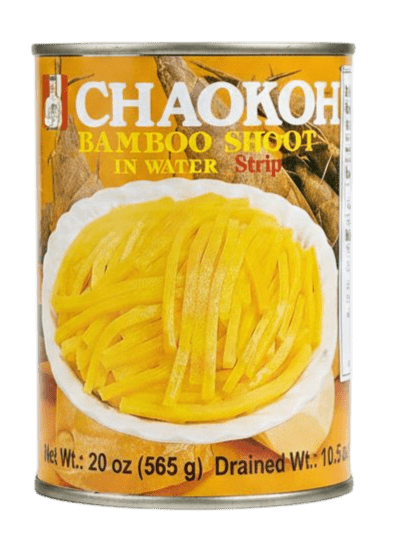 CHAOKOH - שימורי רצועות נצרי חזרן במים 565 גרם 