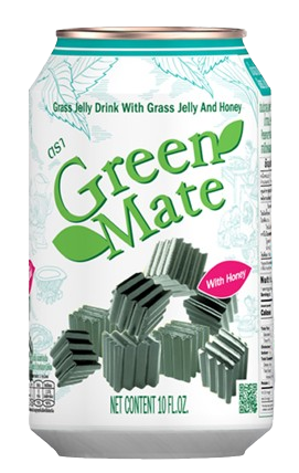 G.MATE - משקה גראס ג'לי עם קוביות גראס ג'לי ודבש 300 מ