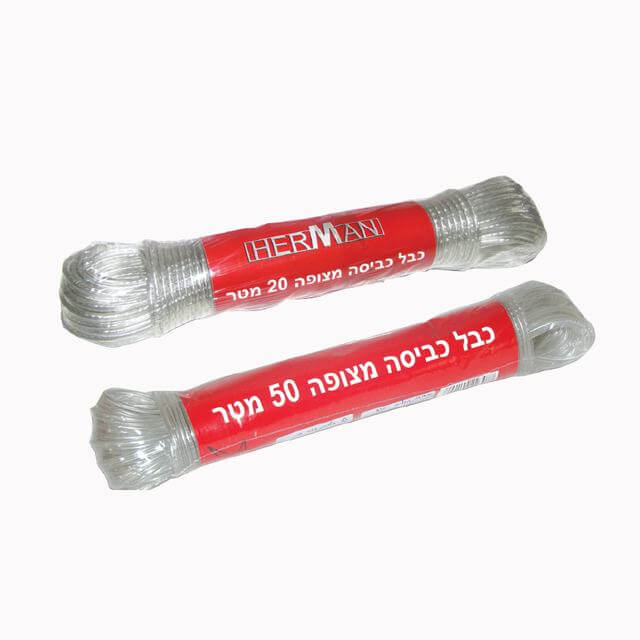 כבל כביסה מצופה חזק ואיכותי