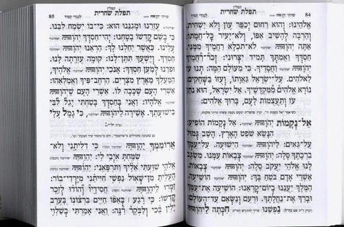 סידור עבודת השם השלם בכריכה מהודרת כריכה קשה עם עיטור כתר (L)