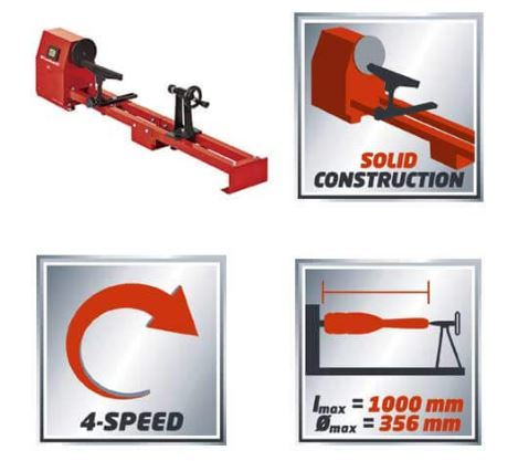 מחרטת עץ TC-WW1000/1  Einhell