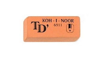 מחק רך קוהינור לרישום וציור- מגוון צבעים לבחירה