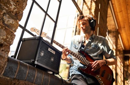 זוית נוספת Boss Dual Cube Bass LX