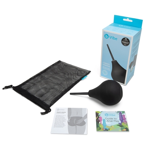 חוקן אנאלי מקצועי לשטיפה אינטימית  B-Vibe - Enema