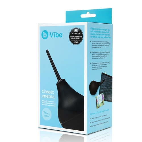 חוקן אנאלי מקצועי לשטיפה אינטימית  B-Vibe - Enema