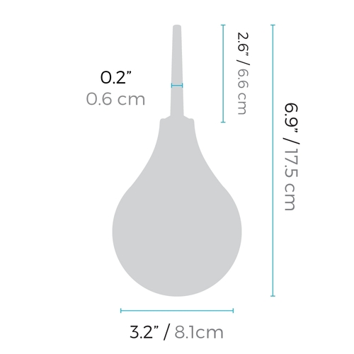 חוקן אנאלי מקצועי לשטיפה אינטימית  B-Vibe - Enema