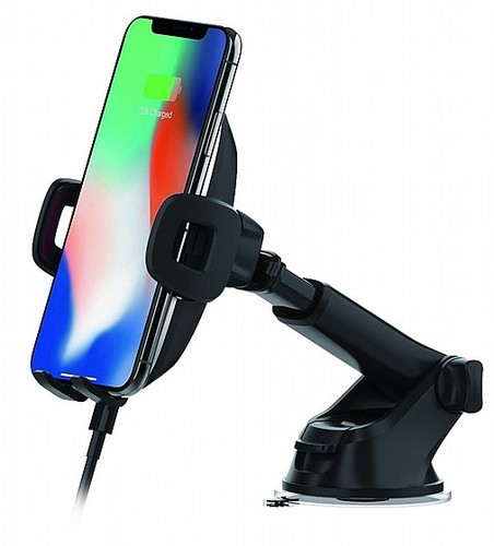 מעמד לרכב טעינה מהירה אלחוטית שחור Gripqi XW-30