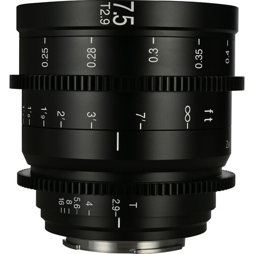 עדשה laowa lens 7.5 t/2.9 zero-d cine לסוני