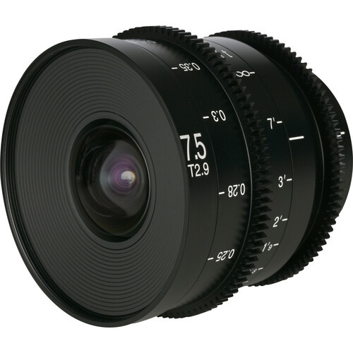 עדשה laowa lens 7.5 t/2.9 zero-d cine לסוני