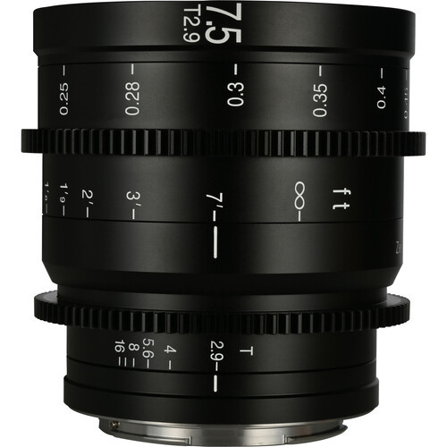 עדשה laowa lens 7.5 t/2.9 zero-d cine לניקון Z