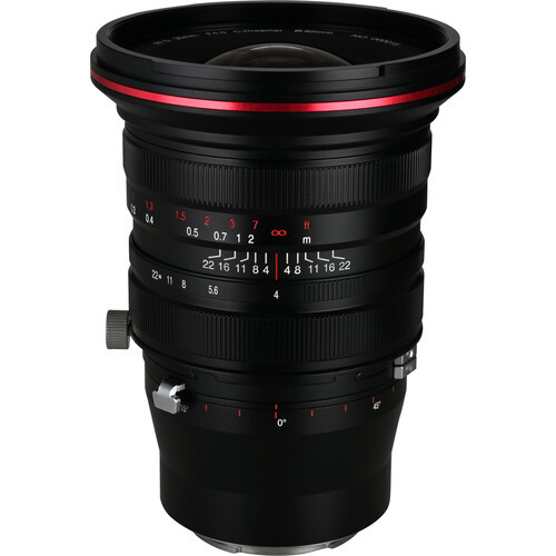 עדשה laowa lens 20 f/4 zero-d shift לסוני FE