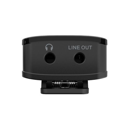 מיקרופון דש אלחוטי מקצועי עם תצוגה, למצלמות מחשבים וסמארטפונים - בחיבור 3.5 מ