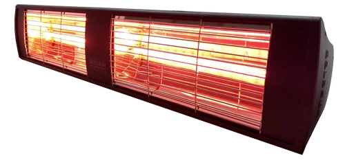 תנור חימום אינפרא אדום תעשייתי, צבע שחור SUPRA BASIC DOUBLE 3000W
