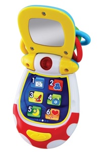 טלפון טבעות מנגן ומאיר עם מראה