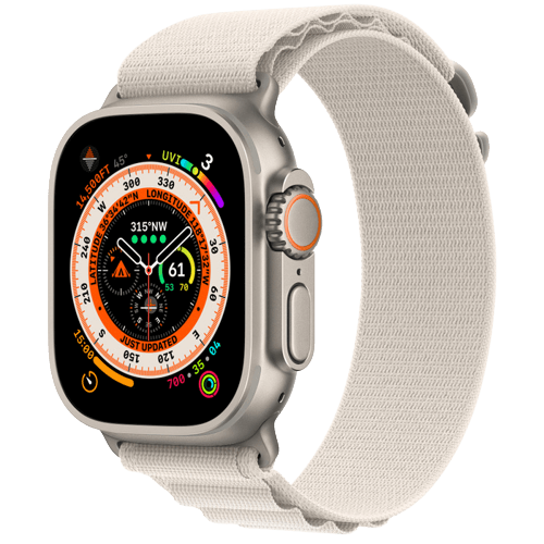 שעון חכם Apple Watch Ultra 49mm Titanium Case Alpine Loop GPS + Cellular רשמי