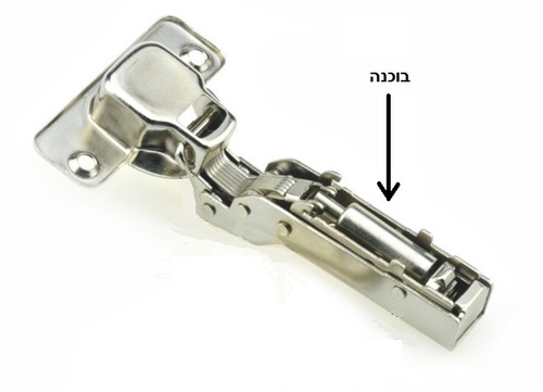 ציר ארון קפיצי כפוף עם טריקה שקטה