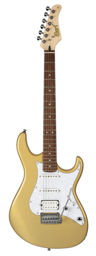גיטרה חשמלית Cort G250 Champagne Gold Metallic HSS