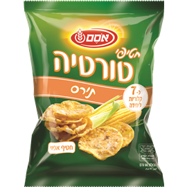 חטיף טורטיה תירס- 60 גר