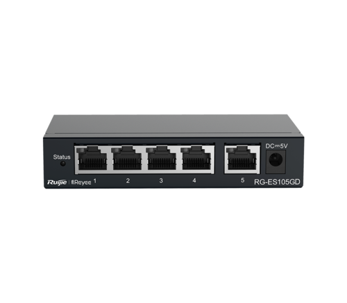 מתג 5 יציאות Ruijie Networks | RG-ES105GD