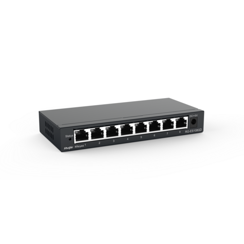 מתג 8 יציאות Ruijie Networks | RG-ES108GD