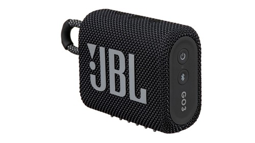רמקול מיני אלחוטי JBL GO 3שחור/כחול/לבן