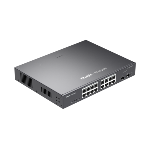 מתג Ruijie RG-ES218GC-P 16 Port POE 240W +2SFP