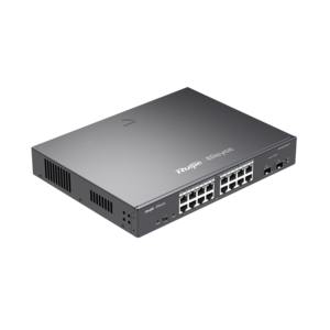 מתג Ruijie RG-ES218GC-P 16 Port POE 240W +2SFP Reyee