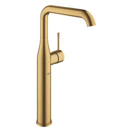 ברז לכיור מונח גרואה 32901GN1 אסנס ESSENCE זהב מוברש GROHE