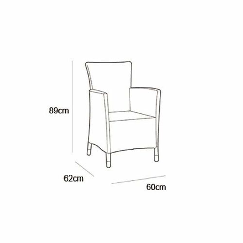 סט רוסריו בלקוני קפוצ'ינו- Rosario Balcony 249986