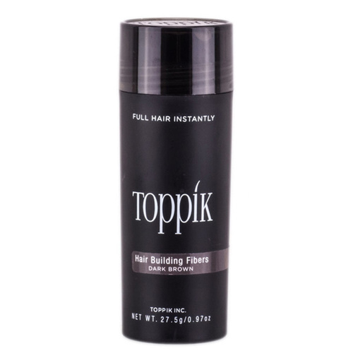 טופיק - toppik - חום כהה 27.5 גרם- dark brown אריזת חיסכון 