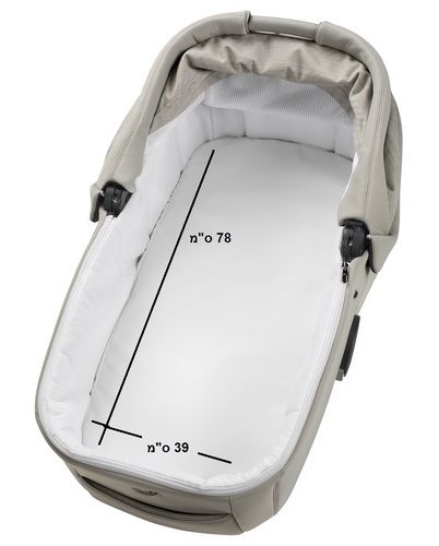 עגלה לתינוק - Vivace City Grey Peg perego