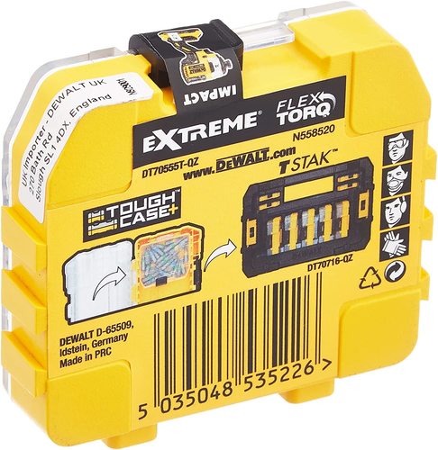 סט ביטים DEWALT DT70555T-QZ