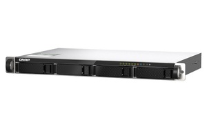 QNAP TS-435XeU-4G, 4 Bay NAS, Marvell 2*SFP, NVME Slots