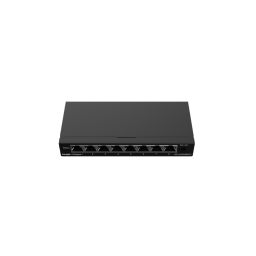 מתג מנוהל של Reyee Cloud RG-ES208GC 8-Port Gigabit Smart Switch