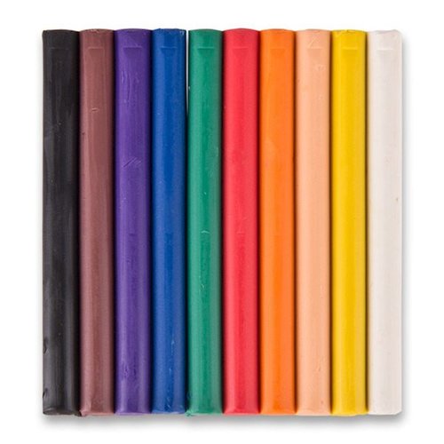 סט פלסטלינה קטן FABER CASTELL (10 גווני יסוד)