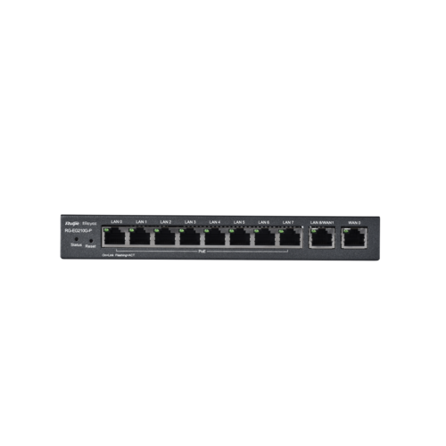 ראוטר Ruijie RG-EG210G-P Dual-WAN Router 8ch POE